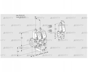 VCD3E50R/50R05ND-100WR3/PPPP/PPZS (88105123) Регулятор давления Kromschroder