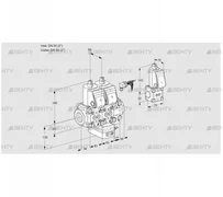 VCG3E50R/50R05NGEVWR/PPPP/PPBS (88107014) Клапан с регулятором соотношения Kromschroder