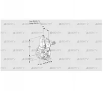 VAS125R/NYGR (88017814) Газовый клапан Kromschroder