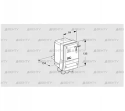 TC 1C05Q/Q (84765554) Автомат контроля герметичности Kromschroder