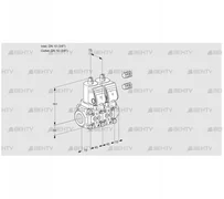 VCS1E10R/10R05NNWGR3/PPPP/PPPP (88100929) Сдвоенный газовый клапан Kromschroder