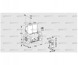 VCS8100F05NNWL3E/3-MP/PP34 (88207333) Сдвоенный газовый клапан Kromschroder