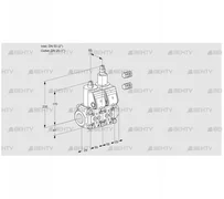 VCS2E50R/25R05NLWR3/PPPP/PPPP (88104908) Сдвоенный газовый клапан Kromschroder