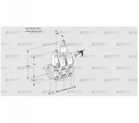 VCS1E20R/20R05NLWR/PPPP/PPPP (88100209) Сдвоенный газовый клапан Kromschroder