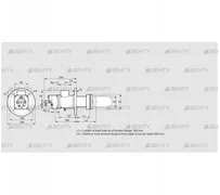 BIC 65HB-500/635-(34A)E (84099004) Газовая горелка Kromschroder