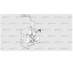 VAS240F/NK (88004871) Газовый клапан Kromschroder