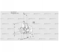 VAS2E50R/40F05NVWR/PP/PP (88102456) Газовый клапан Kromschroder