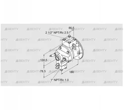 TJ28.0050-A1AHATNF2D6FSB0 (85401006) Газовая горелка Kromschroder