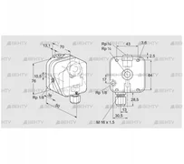 DG 50U-3T (84447355) Датчик-реле давления газа Kromschroder