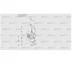 VAG2T-/40N/NQSRAN (88029806) Газовый клапан с регулятором соотношения Kromschroder