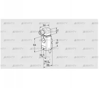 DG 150VC4-6W (84448481) Датчик-реле давления газа Kromschroder