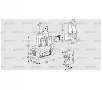 VCS780F05NLWRE/P3PP/PPZ- (88206571) Сдвоенный газовый клапан Kromschroder