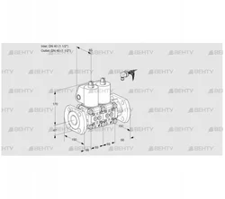 VCS2E40F/40F05NNWL/PPPP/PPPP (88102691) Сдвоенный газовый клапан Kromschroder