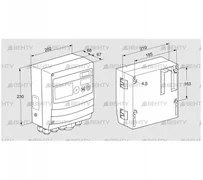 BCU480W8P2C0D0000K1E1-/LM400WF3O0E1- (88680298) Блок управления горением Kromschroder