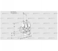 VCG3T50N/50N05NGNQR/PPPP/PPPP (88103343) Клапан с регулятором соотношения Kromschroder