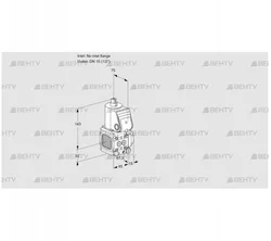 VAS1T-/15N/NQ (88021664) Газовый клапан Kromschroder