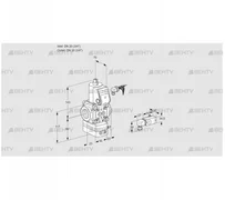 VAD120R/NW-100A (88005105) Газовый клапан с регулятором давления Kromschroder