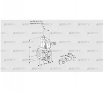 VAS240R/NWSR (88030861) Газовый клапан Kromschroder