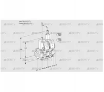 VCS1E15R/15R05NLWR3/PPPP/PPPP (88100105) Сдвоенный газовый клапан Kromschroder