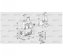 VCS665F05NLWR3E/MPEP/P2Z- (88206947) Сдвоенный газовый клапан Kromschroder