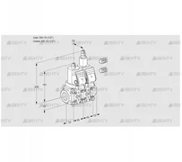 VCS1E15R/15R05NLQGR3/PPPP/PPPP (88100319) Сдвоенный газовый клапан Kromschroder