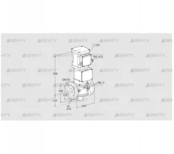 VK 50F10W6A93D (85311048) Газовый клапан с приводом Kromschroder