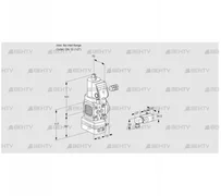 VAD1-/15R/NWSR-50B (88020192) Газовый клапан с регулятором давления Kromschroder