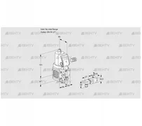 VAS2-/50R/NWSR (88016075) Газовый клапан Kromschroder