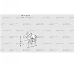 VFC115/25R05-20PPPP (88301252) Регулирующий клапан Kromschroder