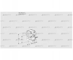 VRH125R05AE/MM/PP (88027788) Регулятор расхода Kromschroder