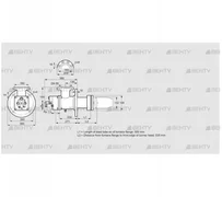 BIC 140LB-500/535-(60)E (84035360) Газовая горелка Kromschroder