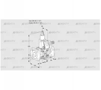 VAS240F/LK (88004873) Газовый клапан Kromschroder