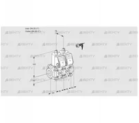 VCS1E25R/25R05NNKR3/PPPP/PPPP (88103583) Сдвоенный газовый клапан Kromschroder