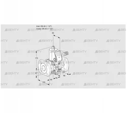 VAS240F/NW (88011556) Газовый клапан Kromschroder