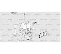 VCG1E25R/25R05NGNWL/PPPP/2-PP (88102747) Клапан с регулятором соотношения Kromschroder