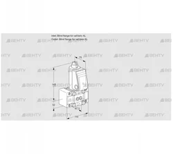 VAS1TW0/NW (88028621) Газовый клапан Kromschroder