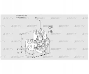 VCD2E40F/50R05ND-50VWR3/PPPP/PPPP (88101812) Регулятор давления Kromschroder