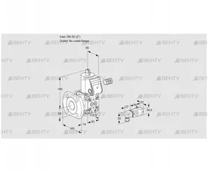 VAS350/-F/NW (88028433) Газовый клапан Kromschroder