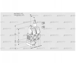 VCD2E40R/40R05FD-50LWR3/PPPP/PPPP (88107070) Регулятор давления Kromschroder