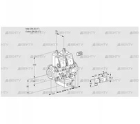 VCG1E25R/25R05NGEVWR/MM-4/PPPP (88107258) Клапан с регулятором соотношения Kromschroder