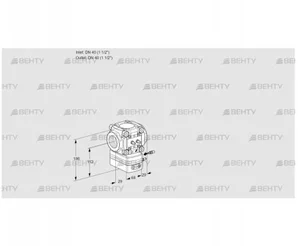 VRH240R05AE/MM/MM (88025088) Регулятор расхода Kromschroder