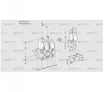 VCS1E25R/25R05NNWR/2-PP/PPBS (88106878) Сдвоенный газовый клапан Kromschroder