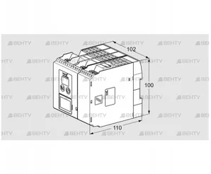 BCU570QC1F1U0K0-E (88660156) Блок управления горением Kromschroder