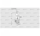 VAS1-/15R/LKGR (88032857) Газовый клапан Kromschroder