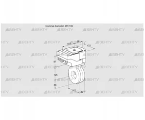 IBA100Z05/20-07W2TR10 (88302729) Дроссельная заслонка Kromschroder