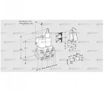 VCS2E40R/40R05NLWSL8/PPBS/-3PP (88107131) Сдвоенный газовый клапан Kromschroder