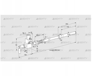 ZMIC 28B800RK (84235081) Пилотная горелка Kromschroder