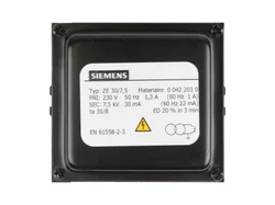 Трансформатор розжига Siemens ZE 30/7.5 00422030