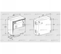 BCU460-5/1LW3GBPS2 (88613336) Блок управления горением Kromschroder