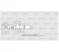 BIC 50RB-200/235-(39)D (84030131) Газовая горелка Kromschroder